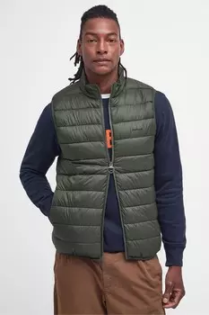 Стеганый жилет Bretby Barbour, зеленый