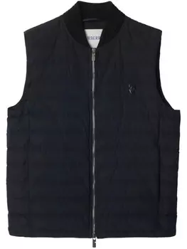 Стеганый жилет Burberry, синий