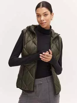 Стеганый жилет byamalla B.Young, зеленый