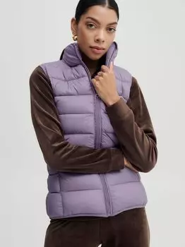 Стеганый жилет быбелена B.Young, фиолетовый