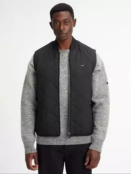 Стеганый жилет Calvin Klein Crinkle, цвет CK Black