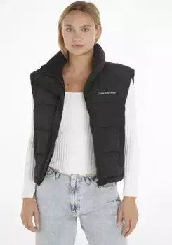 Стеганый жилет Calvin Klein Jeans "MW NON-DOWN VEST", цвет Ck Black