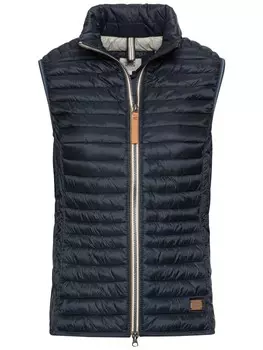 Стеганый жилет Camel Active aus recyceltem Polyamid, темно-синий
