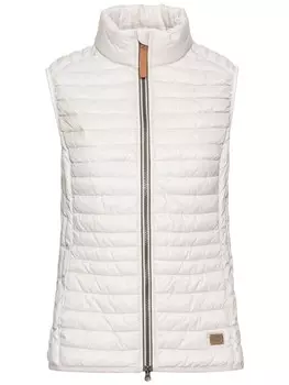 Стеганый жилет Camel Active aus recyceltem Polyamid, белый