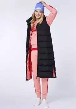 Стеганый жилет Chiemsee, черный