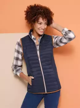 Стеганый жилет Classic Basics, черный