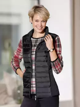 Стеганый жилет Classic Basics, черный