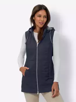 Стеганый жилет Classic Basics, цвет морской волны