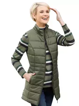 Стеганый жилет Classic Basics, хаки