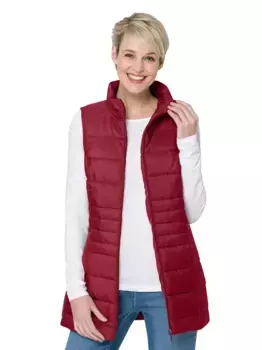 Стеганый жилет Classic Basics, красный