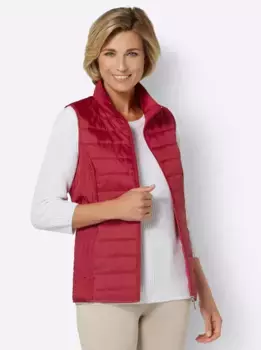 Стеганый жилет Classic Basics, красный