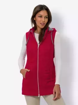 Стеганый жилет Classic Basics, красный