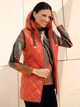 Стеганый жилет Classic Basics, красный