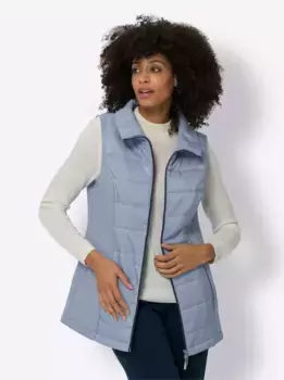 Стеганый жилет Classic Basics, синий