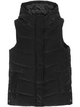 Стеганый жилет COOL CLUB, черный