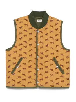 Стеганый жилет Crittendon BODE, коричневый