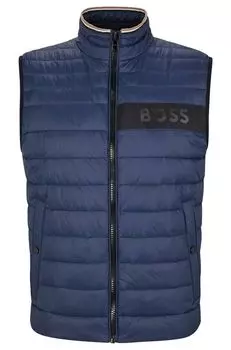 Стеганый жилет Darolan Boss, синий