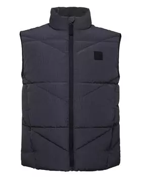 Стеганый жилет для маленьких и больших мальчиков Rokka&Rolla, черный