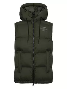 Стеганый жилет Ecoalf Steppweste, хаки