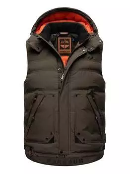 Стеганый жилет егоор Stone Harbour, серый