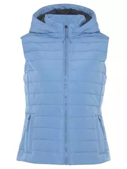 Стеганый жилет ELBSAND, голубой