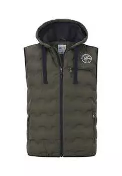 Стеганый жилет Erkulf Jan Vanderstorm, зеленый