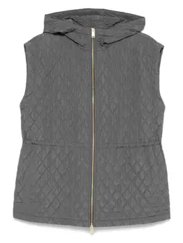 Стеганый жилет Fabiana Filippi, зеленый