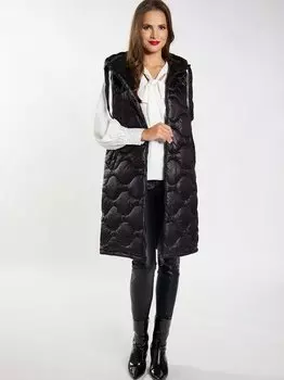 Стеганый жилет Faina, черный