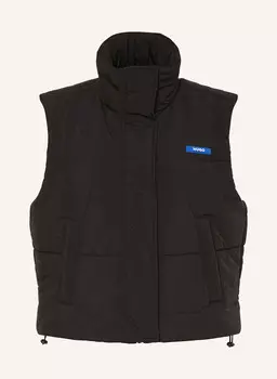 Стеганый жилет фейри Hugo Blue, черный