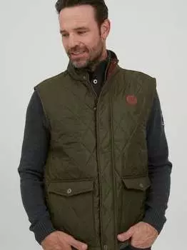 Стеганый жилет fqando Fq1924, зеленый