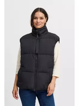 Стеганый жилет Fransa, черный