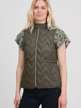 Стеганый жилет frbapadding Fransa, зеленый