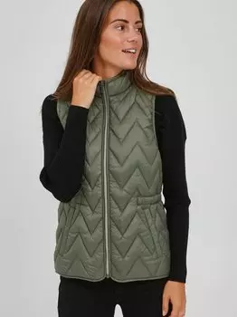 Стеганый жилет frbapadding Fransa, зеленый