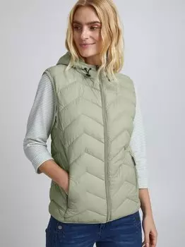 Стеганый жилет frbapadding Fransa, зеленый