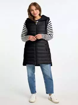 Стеганый жилет Frieda & Freddies, черный