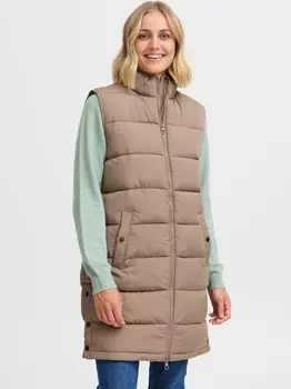 Стеганый жилет frmabelle ve 2 Fransa, коричневый