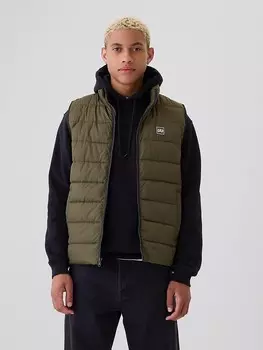 Стеганый жилет GAP, хаки