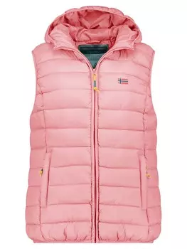 Стеганый жилет Geographical Norway Steppweste Vatikolor, розовый
