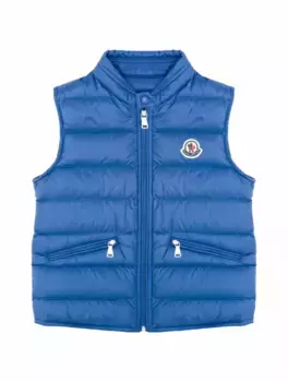 Стеганый жилет Gui Moncler, тёмно-синий