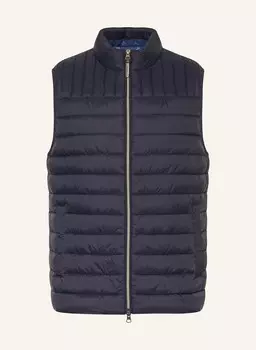 Стеганый жилет Hackett London, синий