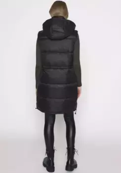 Стеганый жилет HaILY’S "СЛ Н ВТ Ли44на", черный