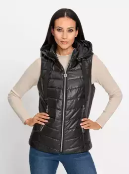 Стеганый жилет Heine, черный