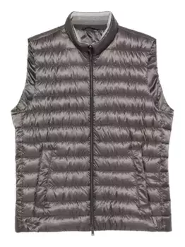 Стеганый жилет Herno, серый