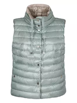 Стеганый жилет Herno, синий