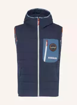 Стеганый жилет huron Napapijri, синий