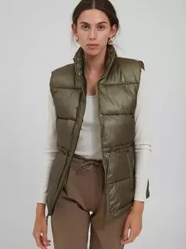 Стеганый жилет ihellette Ichi, зеленый