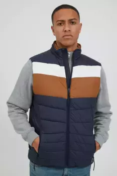 Стеганый жилет из смесового материала "BLEND BHKristian", цвет Dress Blues