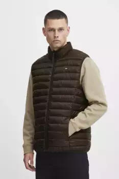 Стеганый жилет из смесовой ткани "Vest Bhromsey" Blend, цвет Mole