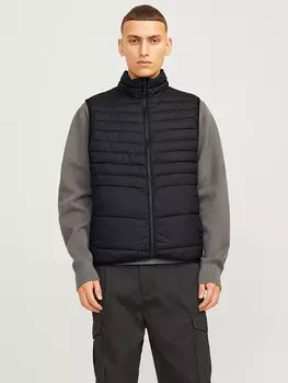 Стеганый жилет Jack & Jones Estate, черный