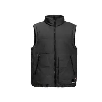 Стеганый жилет Jack Wolfskin «Ju Vest TEEN», цвет granite black